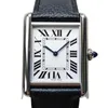 Moda relógio feminino masculino 34 mm caixa de aço inoxidável 316 pulseira de couro quartzo movimento relógios de grife