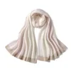 Высокий класс 100% чистый кашемировый шарф женский осенний и зимний альбас легкий роскошный