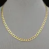 Classic 18k Gold cheio Ladies Solid Chain Chain Charclace impressionante Wens 24quot 6mm1397444