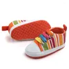 First Walkers Mix Color Classic Casual Canvas Baby Shoes Born Sports Sneakers Kids Booties Children Moccasins