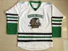 Северная Дакота, борьба с хоккейными изделиями Sioux #7 TJ Oshie #11 Zach Parise Fighting Sioux Dakota White College Jersey