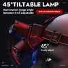 Stirnlampen SUPERFIRE HL25-A LED-Sensor-Stirnlampe, wiederaufladbar, eingebauter Akku, Angeln, zoombar, wasserdicht, superhelles Campinglicht