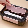 Set di stoviglie Contenitore per il pranzo isolato Cucina Ristorante Lavoro Studente Contenitore da viaggio Contenitore in plastica Attività all'aperto Snack per la casa