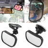 Interior Accessories 1 Set 2in1 Mini Car Safety Back Seat Rearview Adjustable Mirror Rear Ward Child Infant Baby Kids Monitor