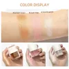 Face Bronzers and Hihglighters Make Up 3 Colors Shimmer Contour Blush Powder Makeup For Eye Lip Body