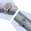 Luksusowe paski bransoletki diamentowej z regulowaną długością dla opasek zegarków jabłkowych 49 mm 44 mm 42 mm 40 mm 38 mm opaski na rękę iwatch 8 Ultra 7 6 5 4 Akcesoria serii serii
