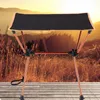 Camp Furniture Foldable Table Waterproof Picnic Fishing Party Travel Desk With Storage Bag Outdoor Accessories Orange