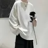 Herr t -skjortor ￶verdimensionerade solida 17 f￤rger pullover hoodies f￶r m￤n 2022 herr streetwear harajuku tr￶jor l￤nge ￤rm koreanska kl￤der kvinnor