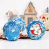 Juldekorationer Xmas Tree Hanging Ball Ornaments Gift Year Navidad Sequin Bauble för DIY Party 8/10cm