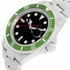 Заводской поставщик роскошный сапфир 40 мм 116610LV 116610 Зеленая рамка Автоматические механические мужские часы для часов Black Dial250G