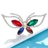 Broches Cindy Xiang Rhinestone Butterfly For Women Winter Fashion Pin Insect Sieraden 6 kleuren Beschikbare hoogwaardige 2022