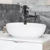 Bathroom Sink Faucets Tap Water Washing Laundry Wall Spout Double Outdoormachine Garden Mount Dispenser Filter Steel Stainless Basin