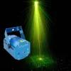 Bärbar 150mW Mini LED-projektor Laser Light Stage Lighting DJ Disco Party Bar Club med US UK EU AU Plug AC110-240V172D
