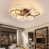 Ceiling Lights Led Light Lamp Fixtures Chandelier Restaurant Lighting For Living Room Dining Bedroom Studyroom 32w