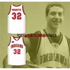 Jimmer Fredette # 32 Glens Falls Indians Blanc Rouge Rétro Maillots de basket-ball Hommes Cousu Personnalisé N'importe quel nom de numéro