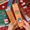 Crayons Santa Stocking Étudiants Jouet Étudiant Mécanique Enfants Cadeau Fillerstuffer Adulte Claus École Dessin Papeterie Enfants