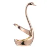 Dijkartikelen Holder lepel koffiebasis lepels Swan Dessert Fork Organizer opslagset gouden tafelsgerei eetstokjes rackcutlerie