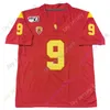 Novas camisas de futebol USC Trojans Jersey de futebol do sul da Califórnia NCAA College Mike Williams keyshawn Johnson Darrell Russell Chris Claiborne Markese Stepp