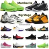 6 5 Proto Mambacita Hommes Chaussures de basket Grinch Black Del Sol BHM 6s All-Star Big Stage Alternate Bruce Lee Chaos Dark Night Prelude 5s Hommes