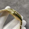 bande de montre-bracelet Moissanite montres fashio montre glacée 40 mm vert saphir rond mens roleks boucle déployante de luxe relogio montre automatique de noël