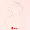 Couleur argent rouge perle coeur taille chaîne Sexy femmes Simple décontracté ventre chaîne corps bijoux accessoire