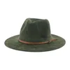 Boinas sombreros para mujer Fedoras pana accesorios de fieltro de invierno hombres otoño sombrero Chapeau Femme Homme