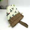 Schattige mini snoer tas lady doek kunst nul portemonnee hand draagt ​​cosmetische tas 234o