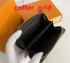 2023 Quality Designers Wallets Purses Fashion Short ZIPPY Wallet Monograms Classic Zipper Pocket Pallas Bag Zip Coin Purse with Box