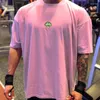 Herrar t skjortor sommar m￤n mode casual bomull tryck skjorta gym fitness kort ￤rm t-shirt manlig kroppsbyggande tr￤ningstr￤ning tees toppar