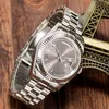 Nowy męski automatyczny zegarek mechaniczny 41MM 904L cały zegarek ze stali nierdzewnej Sapphire wodoodporny zegarek Montrade