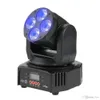 DMX512 Master-Slave Disco Lighting LED Stage Light DJ Christmas UV 6 IN1 Tvätteffekt Moving Head Stage Light Party Projector