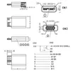 Adaptateur OTG Micro B USB 3.0 transfert de données adaptateur Type C femelle vers Micro B mâle HDD SSD Sata convertisseur pour disque dur