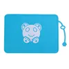 Tapis de Table rectangulaire en Silicone pour enfants, napperon épais en forme de Panda, résistant à la chaleur, antidérapant, décoration pour la cuisine