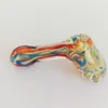 2023 New Hammer Style Glass Hand Pipes Wholesale Smoking Burner Accessories Tobacco Rig 7.5CM Length