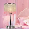 Table Lamps Modern Luxury Crystal Nordic Desk Lamp Bedroom Bedside Living Room Kitchen Lighting Fixtures Wedding Home Decoration