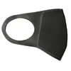 wholesale warm mask black double layer with valve water washable breathable dustproof sponge mask filter