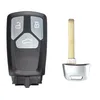 Sostituzione Smart Remote Key Shell 4 pulsanti Emergenza FOB Tasto non tagliato per TT A4 A5 S4 S5 Q7 SQ7 2017 UP25778604821