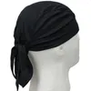 Cappellini da ciclismo Fascia per capelli da corsa Cappello da arrampicata Sciarpa Accessori per berretti da moto Foulard resistente al sudore Copricapo sportivo Presenta Nero