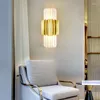 Wandlampen modern goud kristallen licht bed voor slaapkamer woonkamer huis decoratie led sconce badkamer binnen verlichting armaturen