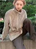 Kobiety damskie Kosahiki y2k Kurtki swetra zip do upuszczenia kardigan płaszcza kobiet wróżka estetyczna estetyczna ubrania uliczne harajuku vintage pull femme
