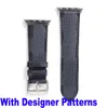 Fashion Top G designer Watchbands straps For Apple Watch Band 38mm 40mm 41mm 42MM 44mm 45MM iwatch 8 7 6 5 4 3 2 SE bands PU Leather Straps Bracelet Stripes Smart watchband