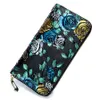 Кошелек New Lady's Dlonge Dolding Long Long Dolon Multi-Sard Embossed Flower Wallet305d