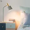 Table Lamps Marble Base Nordic Ins Lamp Bedroom Bedside Girls'room Reading Modern Cozy Led Desk Light Fixtures Decor Home Luminaire