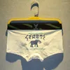 Unterhosen Herrenunterwäsche Boxer Boxershorts Kopf Cartoon Trend Persönlichkeit Reizend Student Jugend Sexy