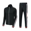 Designer men's sports suit women's suit classic letters slim-fit two-piece casual jogging long-sleeved sports fashion sw300B