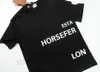 2023 designer Mens t-shirt maglietta di lusso classico primavera estate cerchio classico lettera Londra Inghilterra nero magliette bianche semplice Ca189f