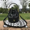 Designer Marc Drawstring Bag Top Handle Womens Men the Leather Bucket Handbag Tote Pull Closure Shoulder Fashion Buckets Clutch Purse