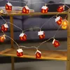 クリスマスの装飾3メートル20lamps LED STRING LIGHTS装飾木製の家の形のランプ弦