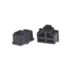 Ny 10st RJ45 Black Ethernet Hub Port Anti Dust Cover Cap Protector Plug Wholesale