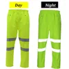 Motorcycle Apparel Mens Road Reflective Water-Resistant Rain Pants Rider's